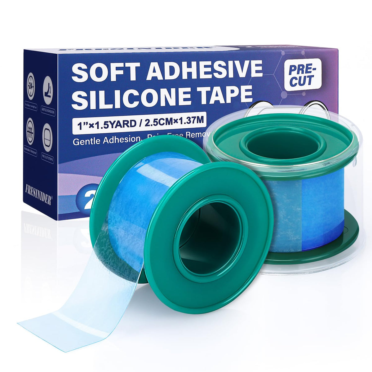 Silicone Medical Tape (2 Count)