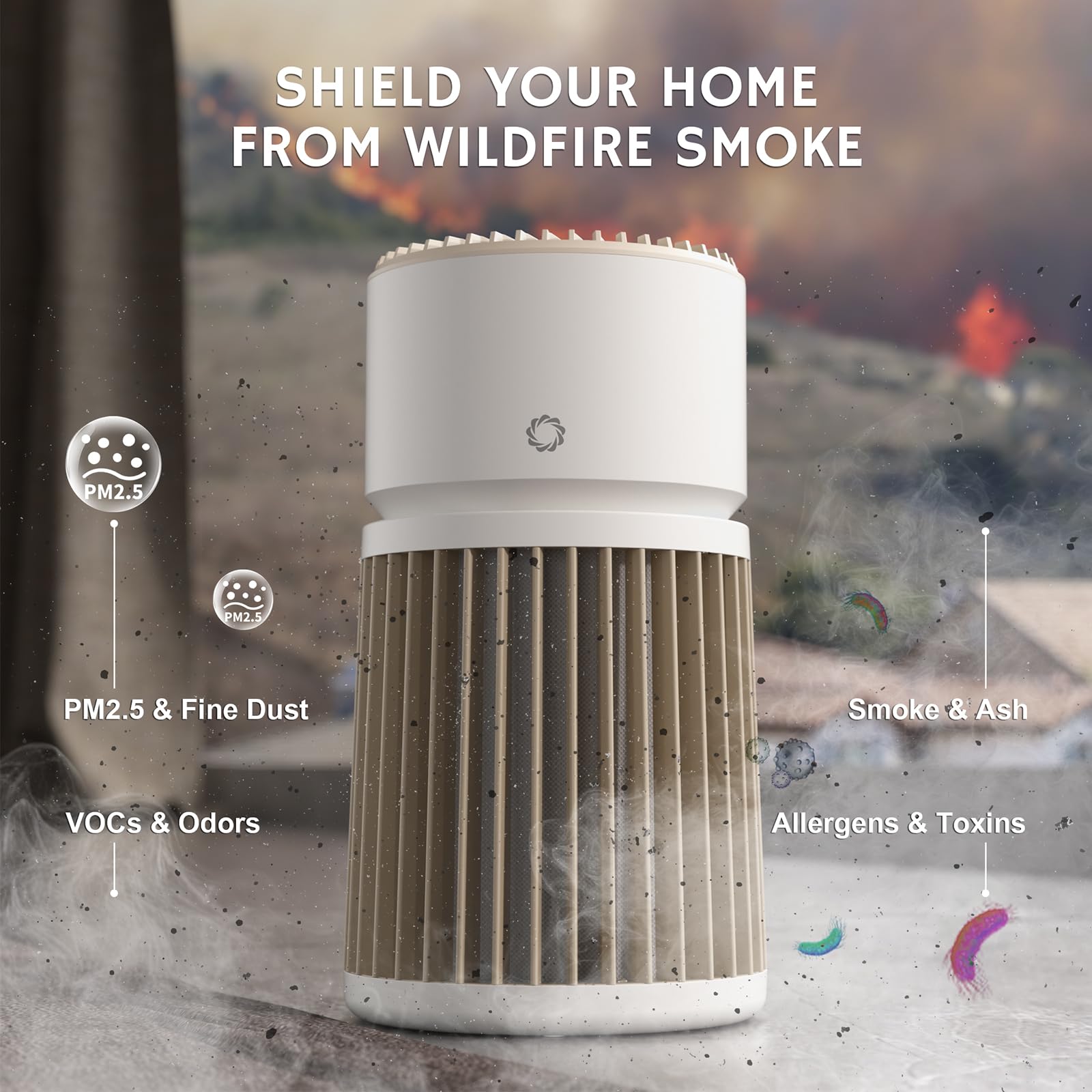 H13 HEPA Air Purifier Up to 2000 sq.ft