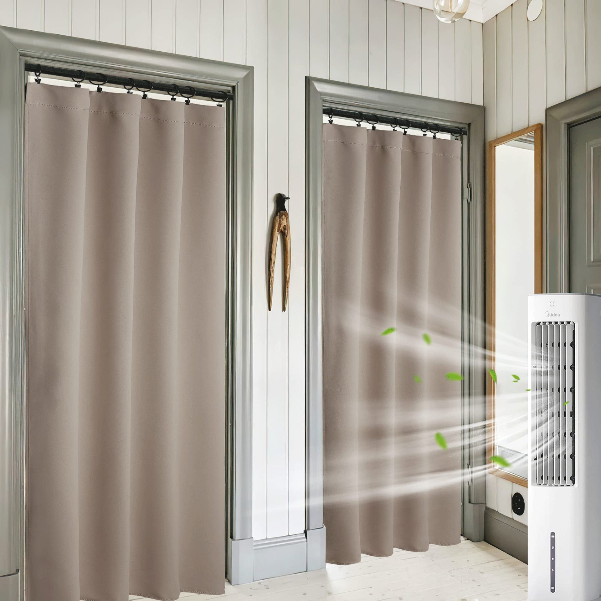 Blackout Curtains for Bedroom Living Dining Room 84 inches Long (2 Count)