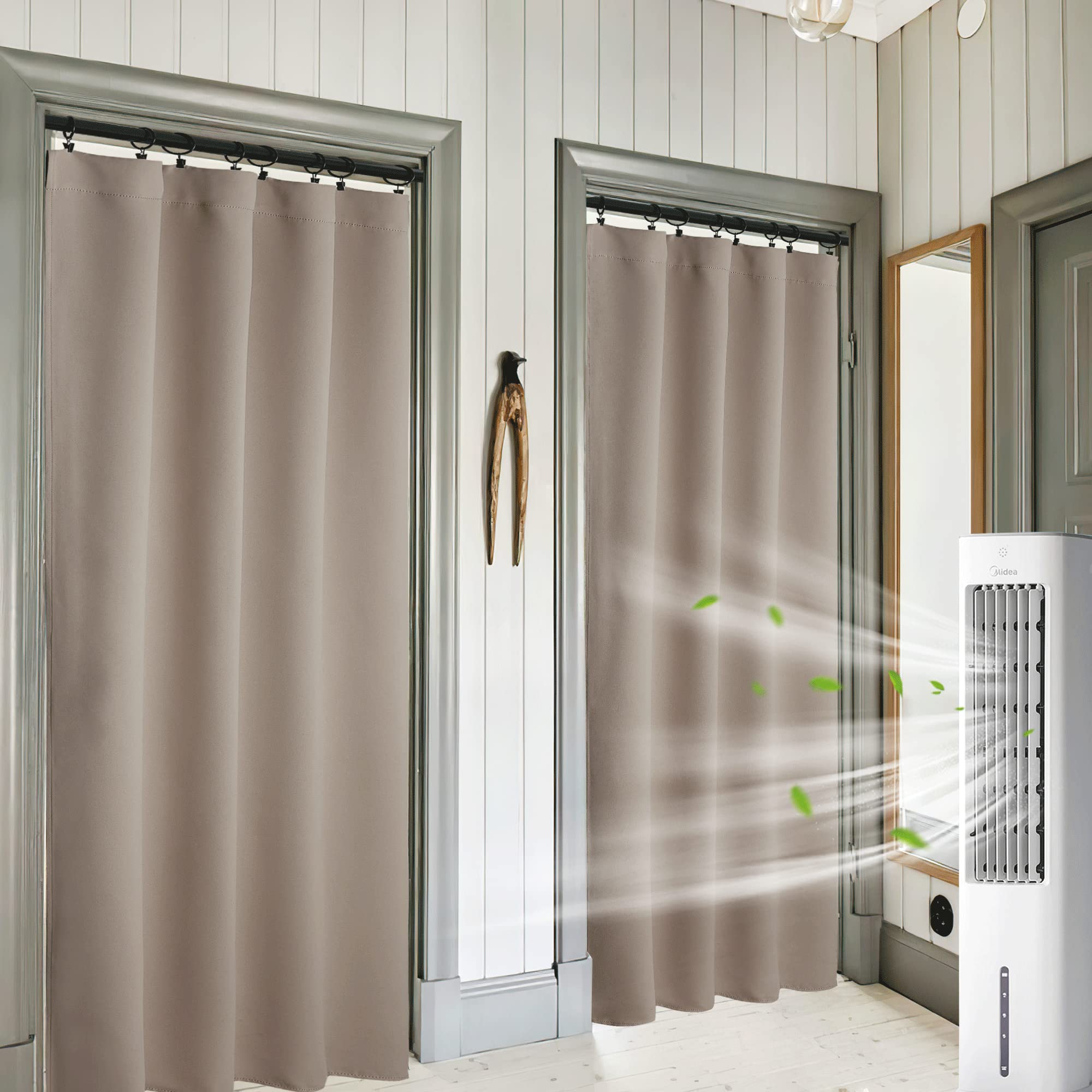 Blackout Curtains for Bedroom Living Dining Room 84 inches Long (2 Count)