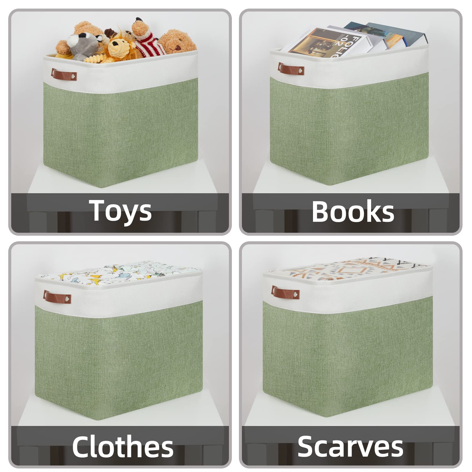 Shelf Storage Baskets for Clothes (2 Count)