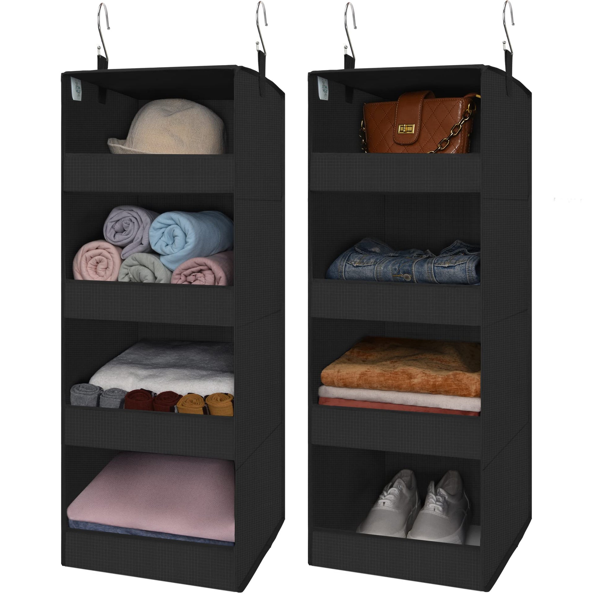4 Shelf Hanging Closet Organizer (2 Count)