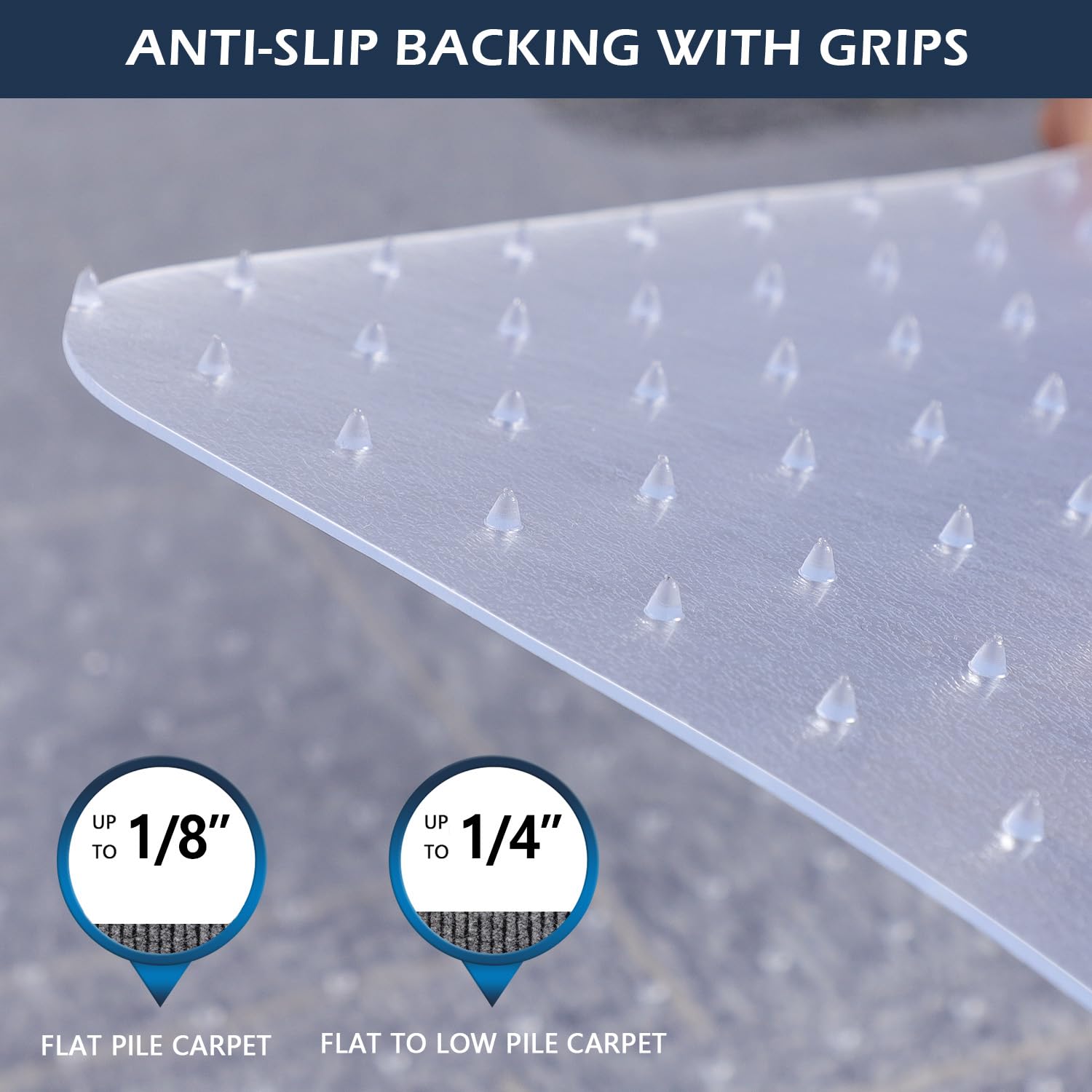 Clear Chair Mat for Carpet