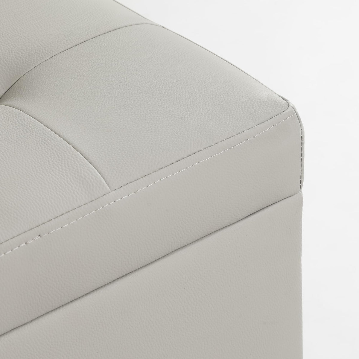 18" Square Storage Ottoman