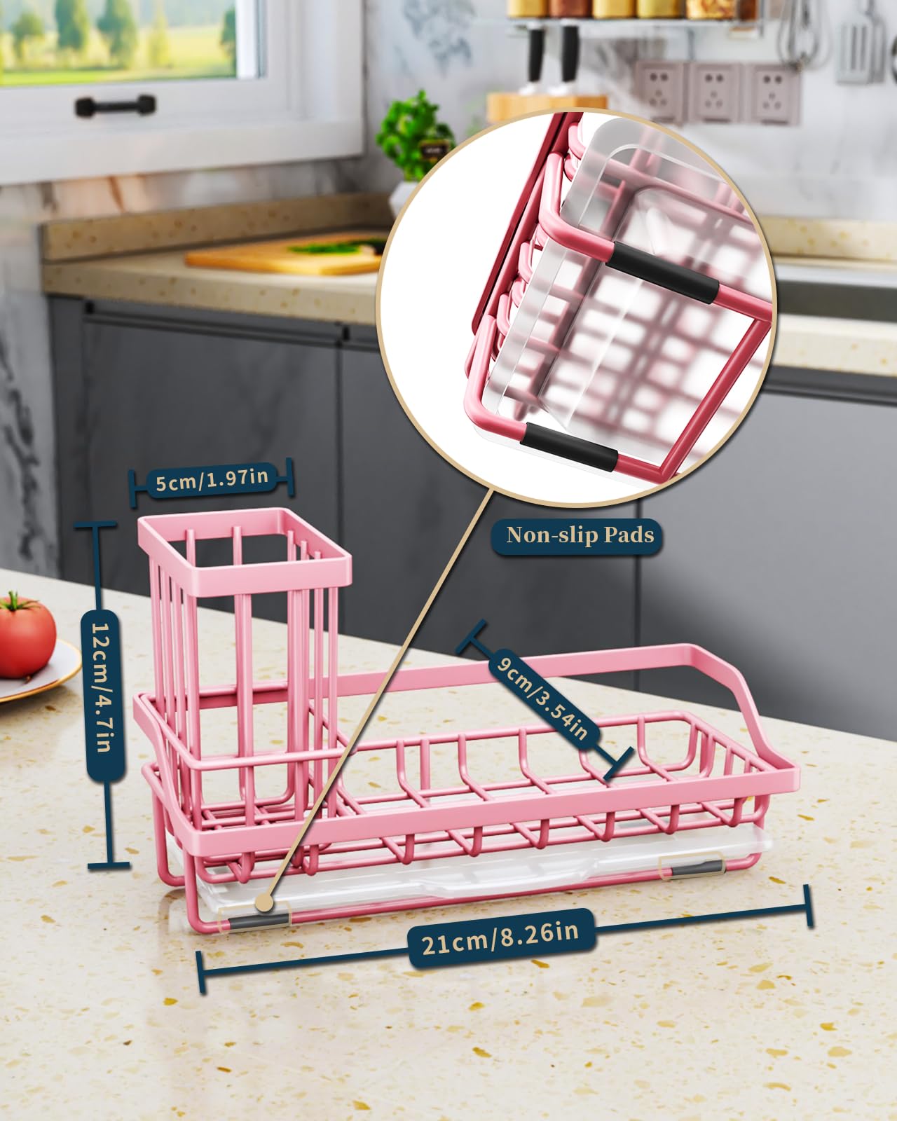 Sponge Holder for Kitchen Sink