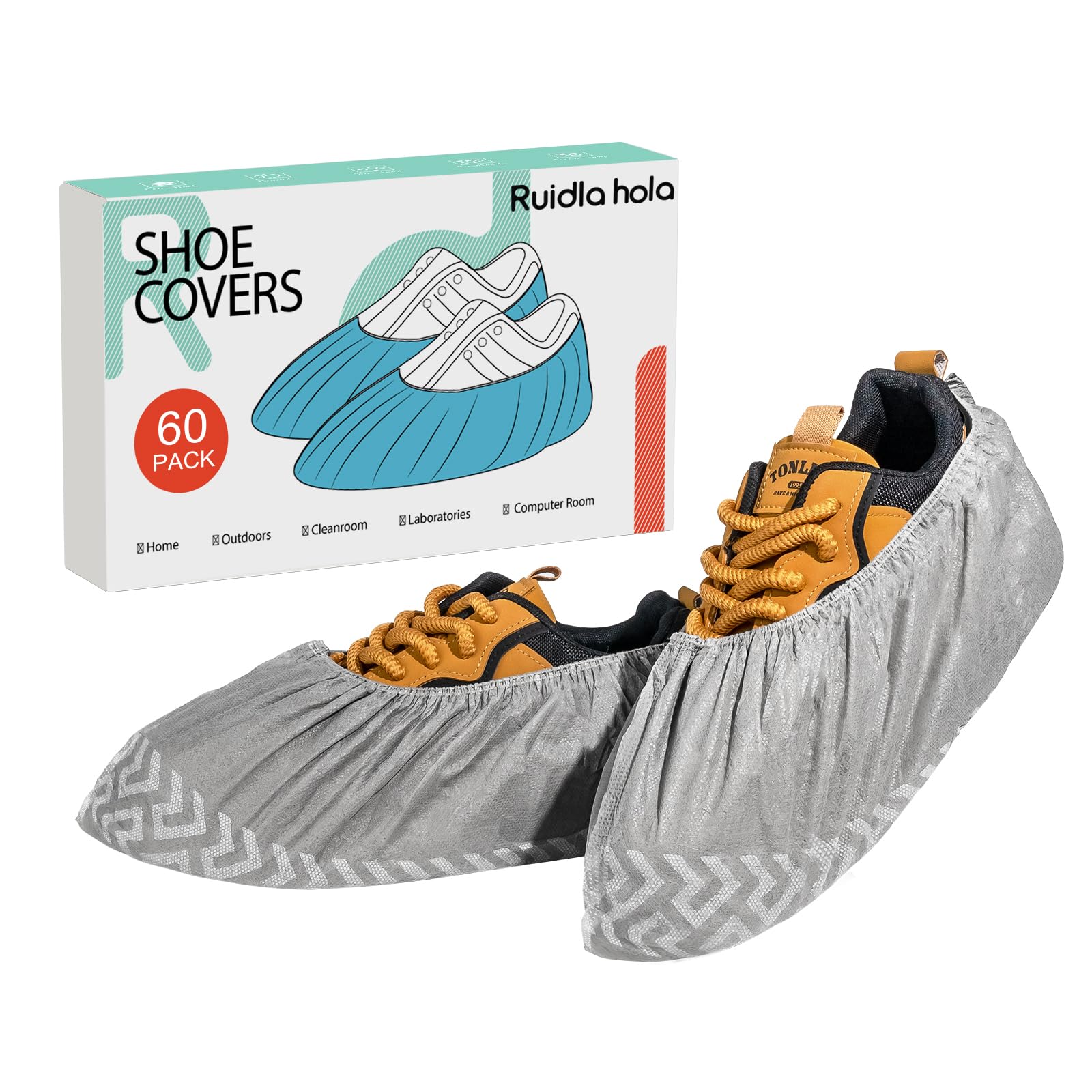 Shoe Covers Disposable 60 Pack