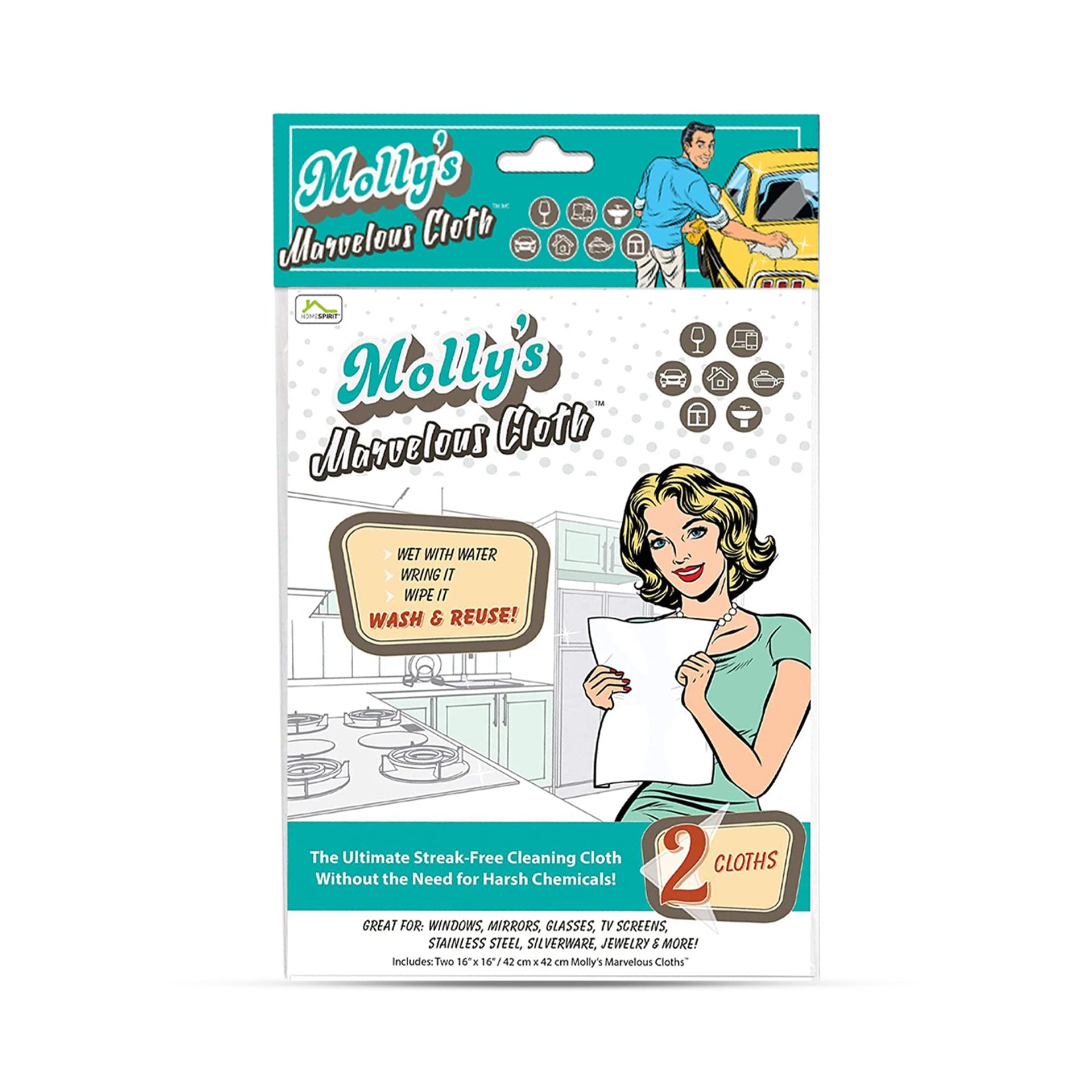 Molly's Marvelous Cloth (2 Count)