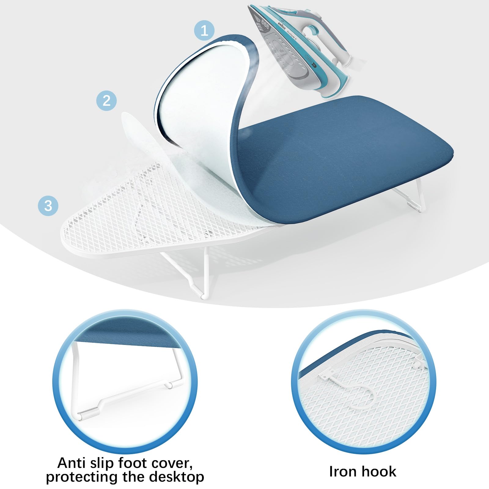 Small Ironing Board Tabletop