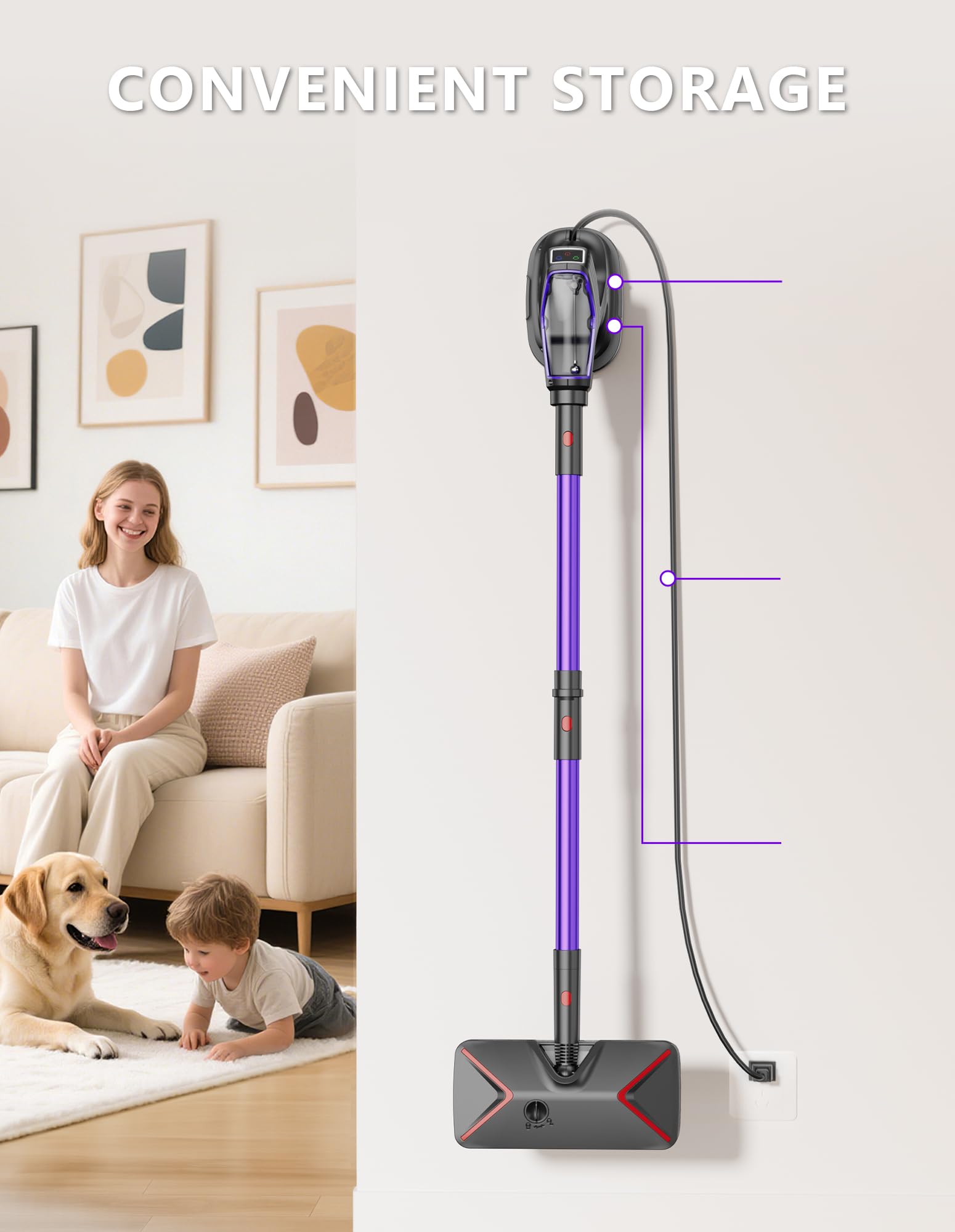 Steam Mop for Floor Cleaning