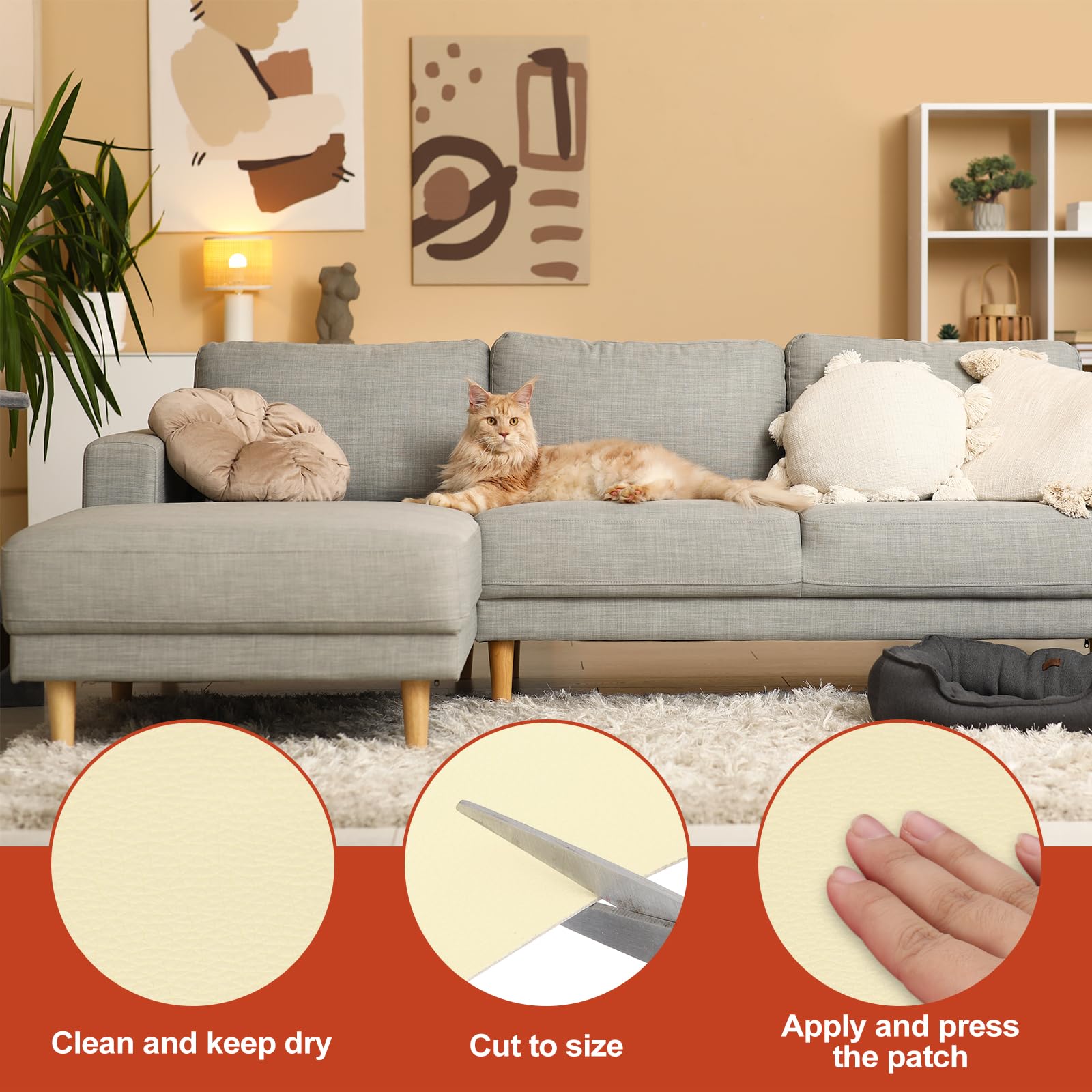 Leather Patches Tape for Furniture