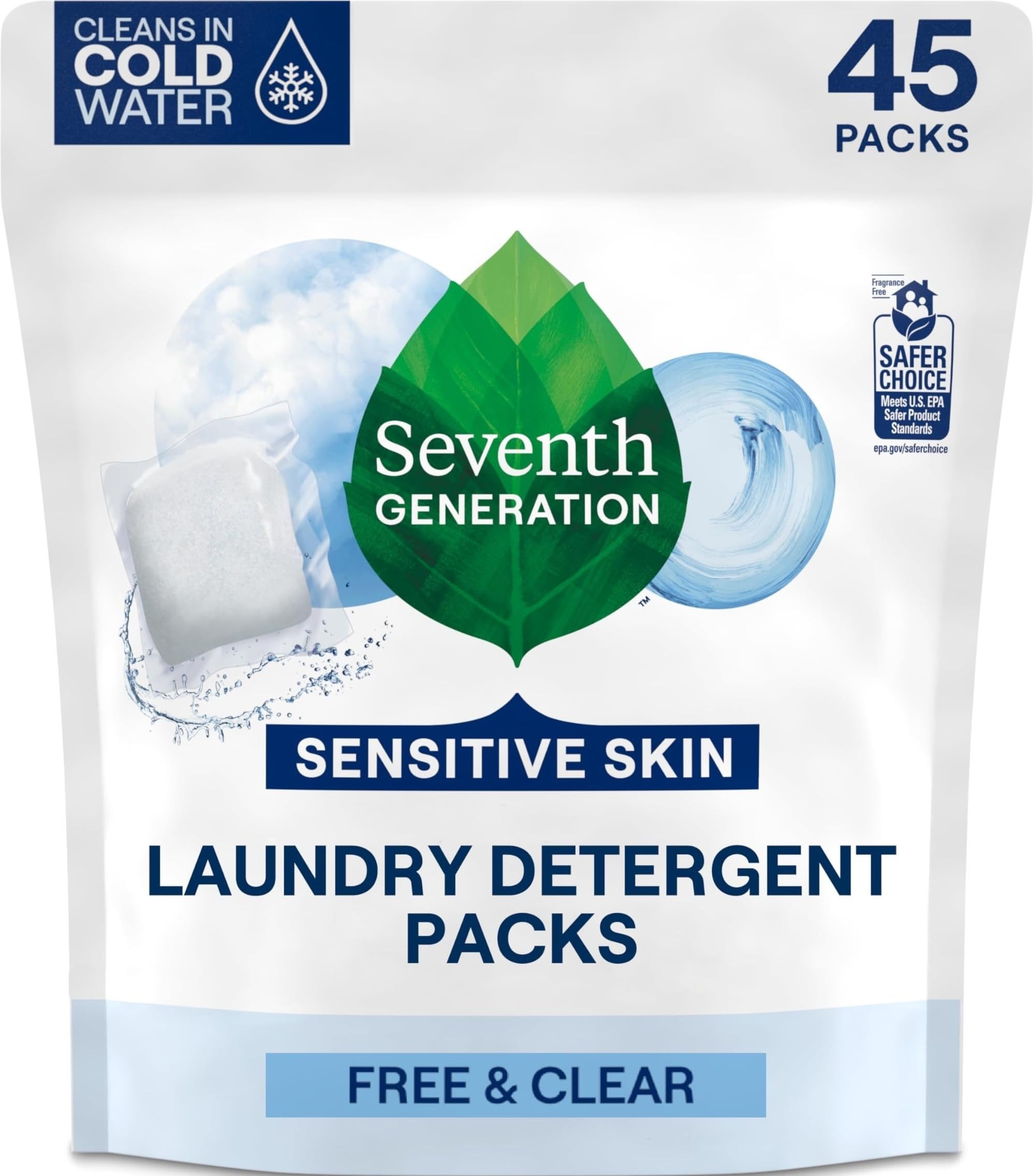 Laundry Detergent Packs (45 Count)