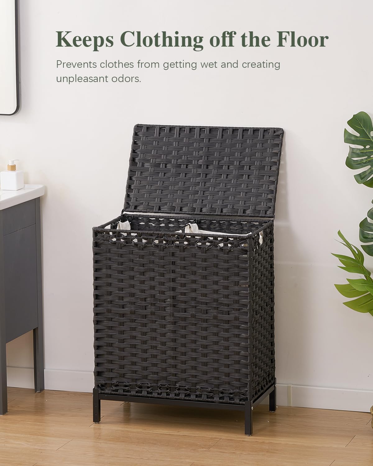 Laundry Hamper with Lid