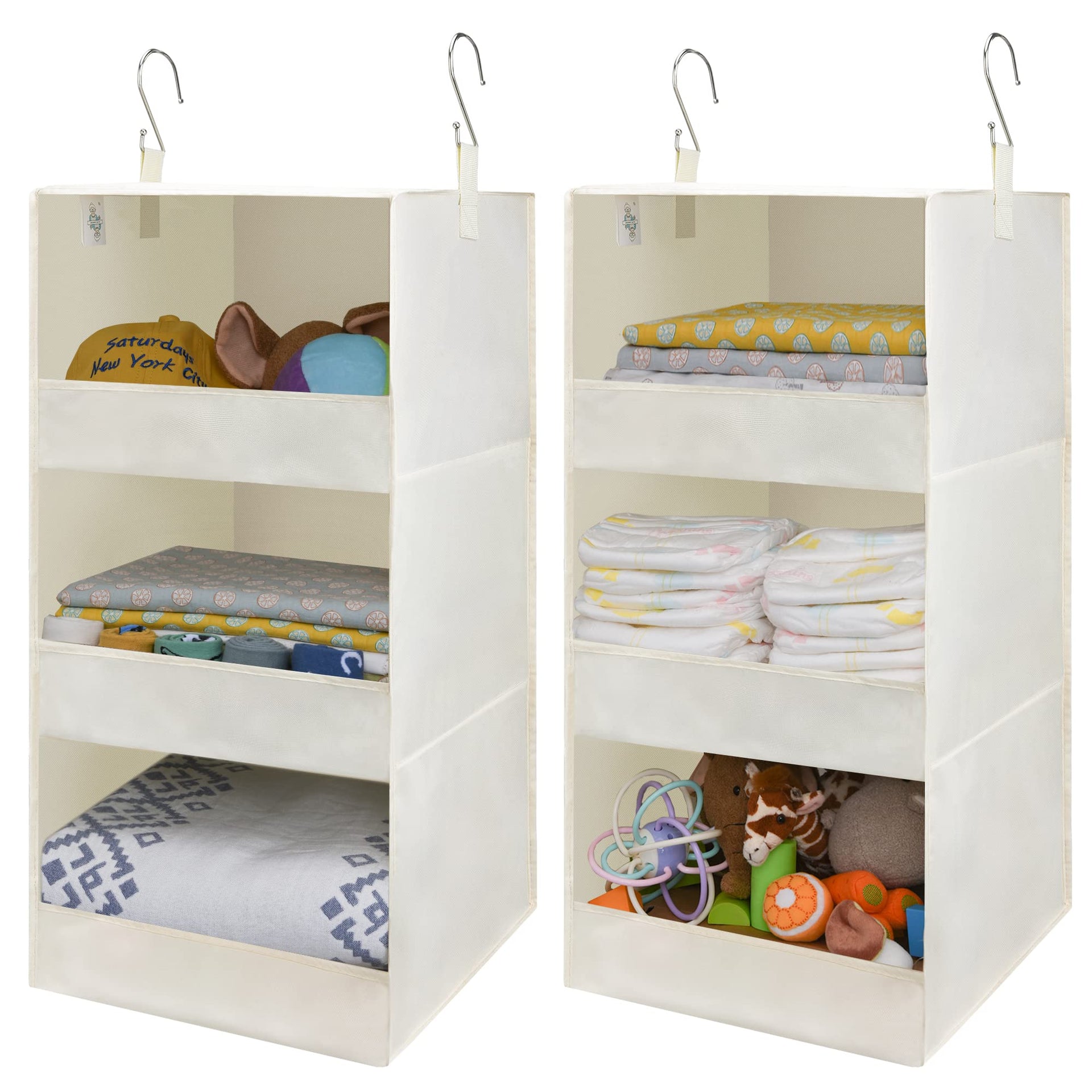 3 Shelf Hanging Closet Organizer (2 Count)