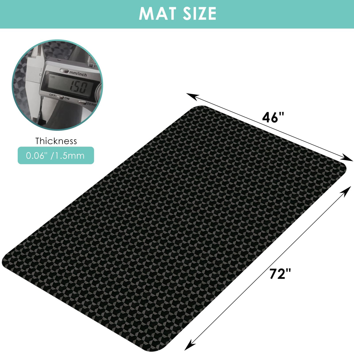 Office Chair Mat for Hardwood Floor