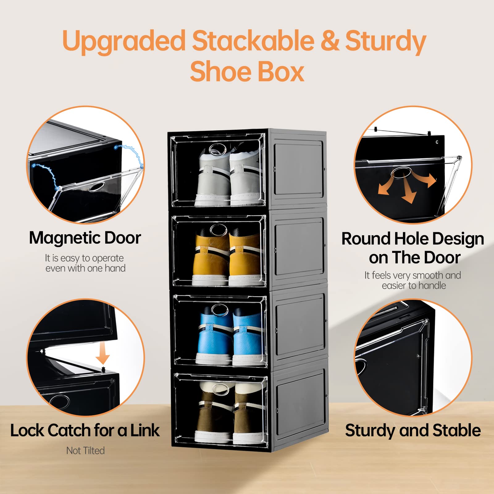 12 Pack Shoe Storage (12 Count)