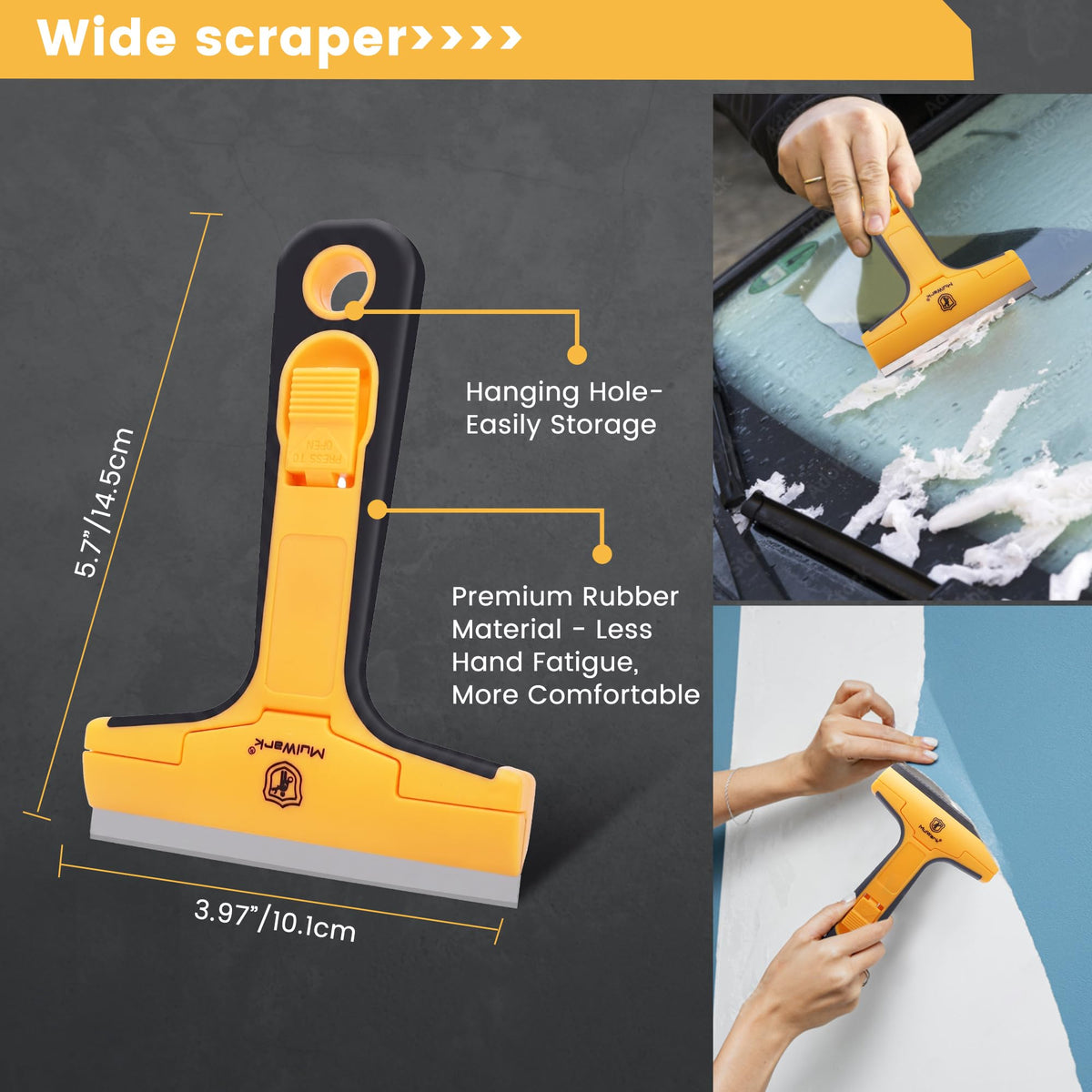 3 kinds Scraper Tool Set with 30pcs Replaceble Blades