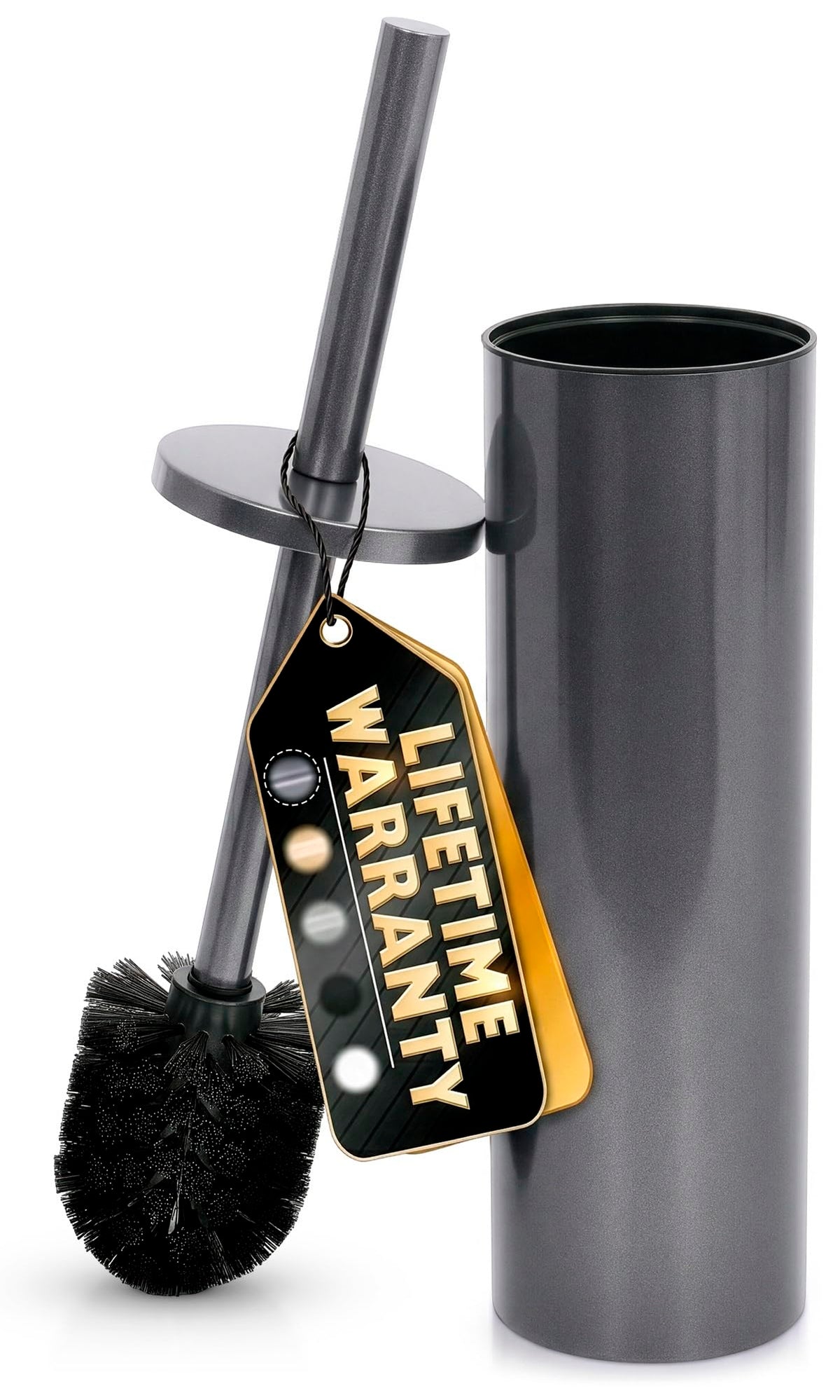 Stainless Steel Toilet Brush and Holder Set
