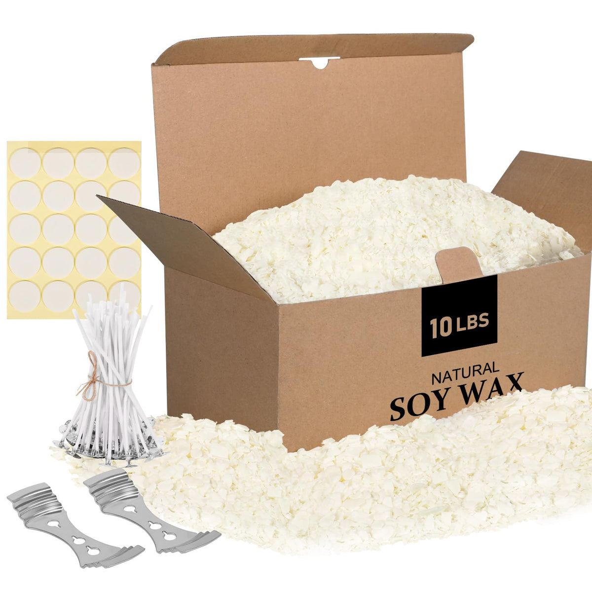 10 lbs Soy Candle Wax for Candle Making (160 Ounce)
