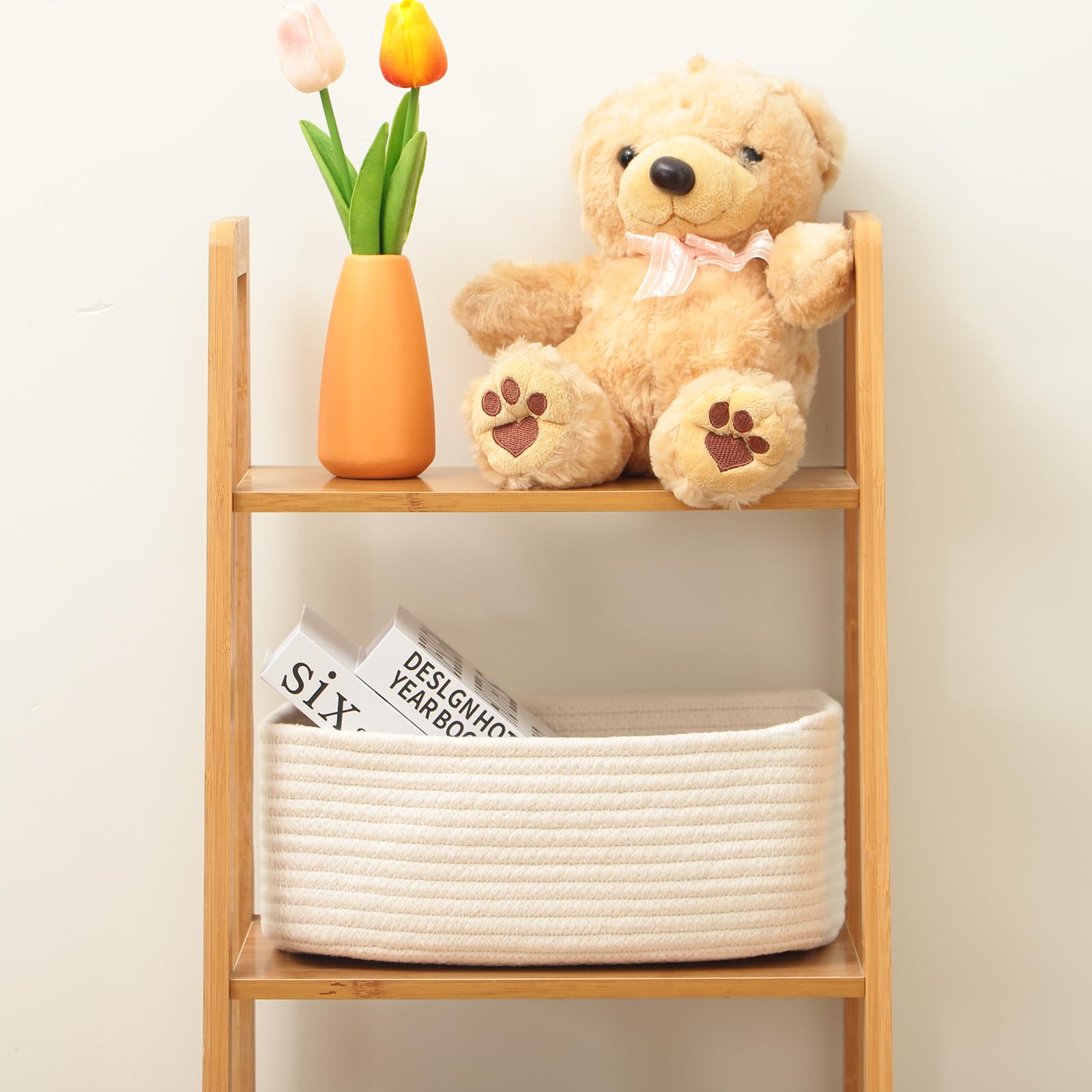 Small Storage Baskets for Organizing (4 Count)
