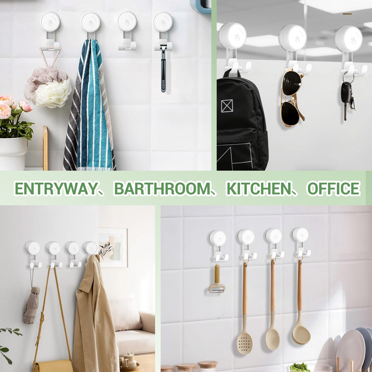Suction Hooks Powerful Vacuum Suction Cup Hooks