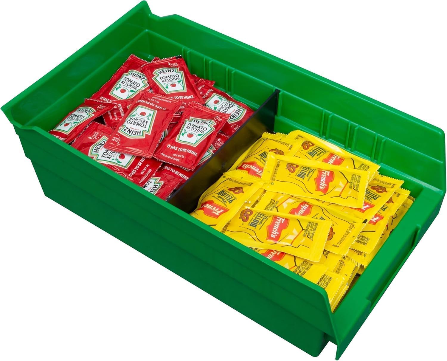 30130 Heavy Duty Plastic Shelf Bins (12 count)