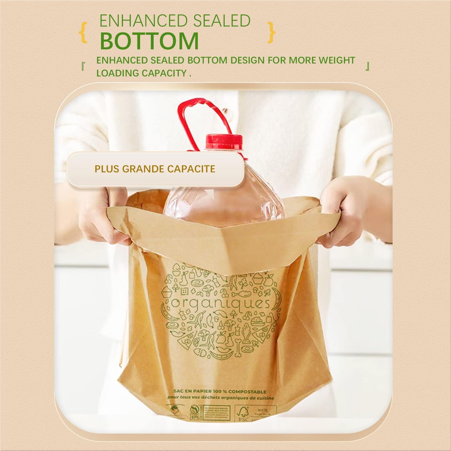 Kitchen Food Waste Bag (120 Count)