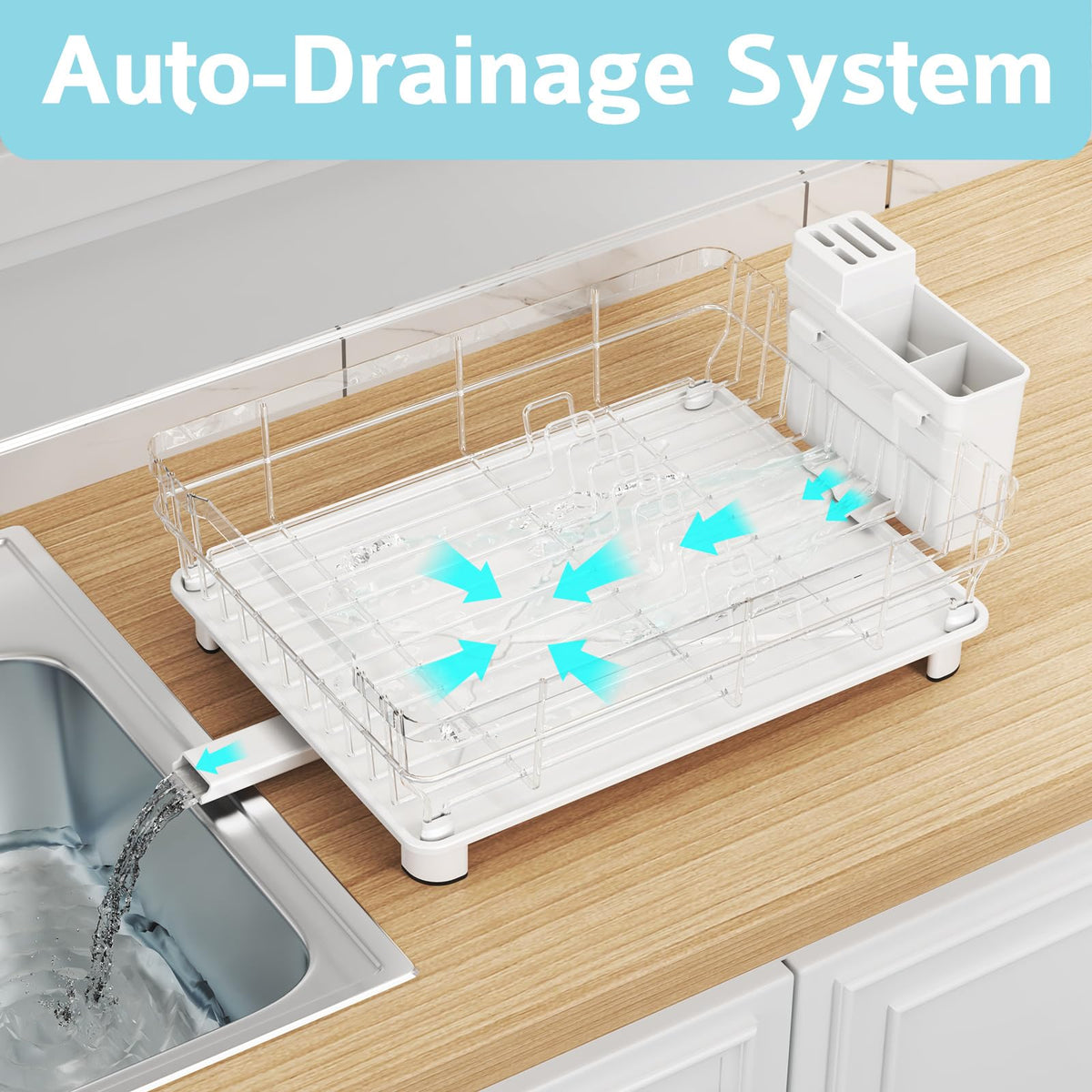Dish Drying Rack for Kitchen Counter