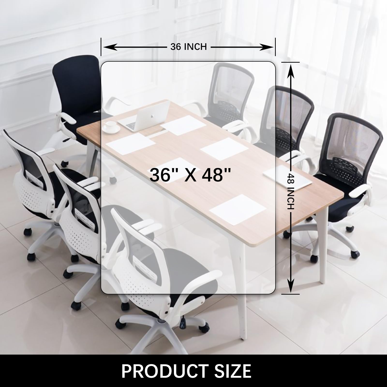 Clear Chair mat for Hardwood Floor