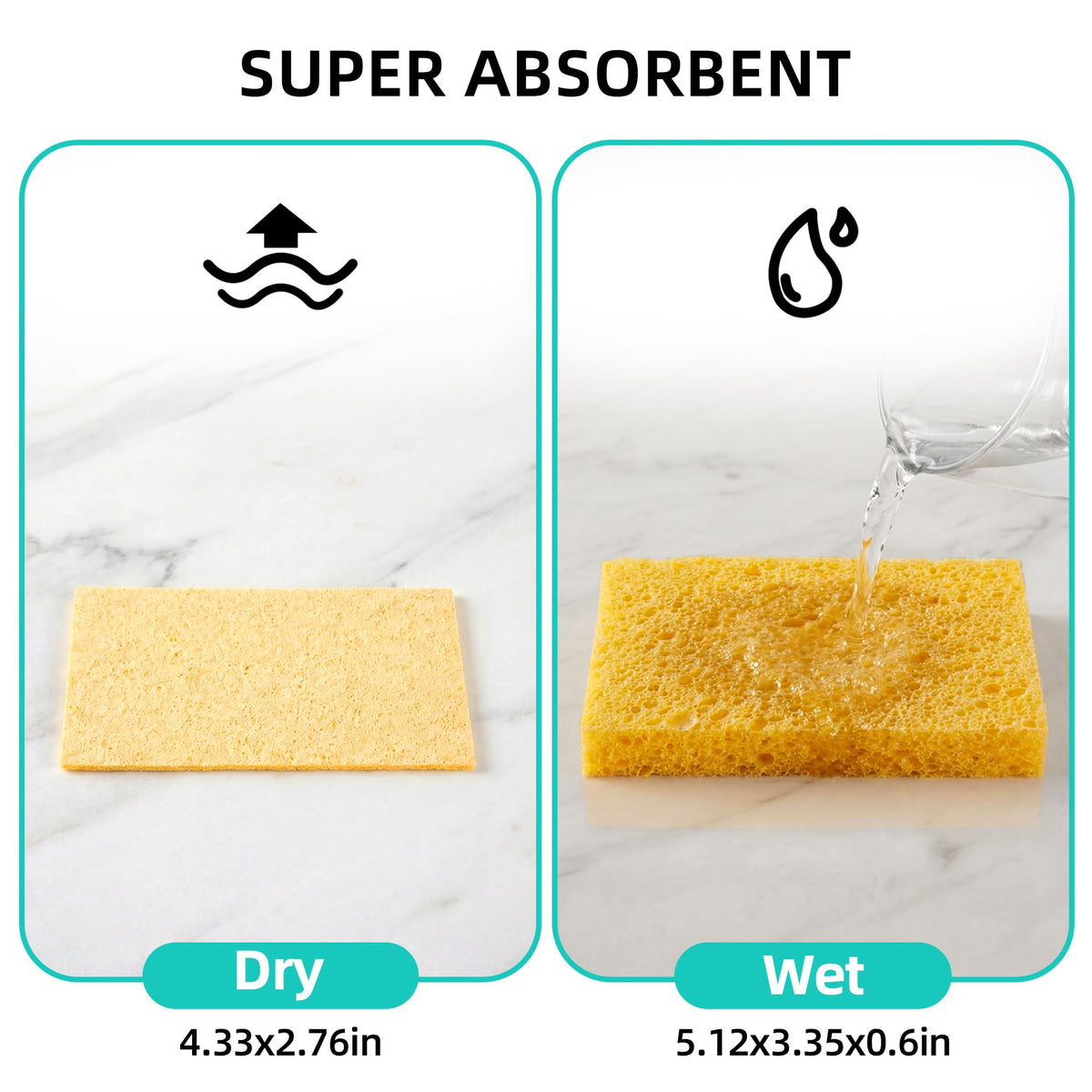 Dish Sponge Scrubber (12 Count)
