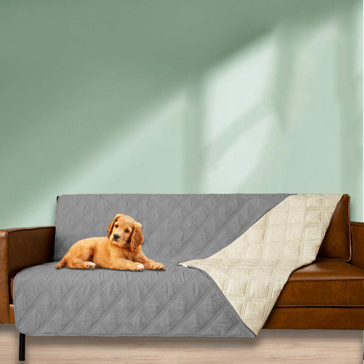 Waterproof Dog Bed Cover Pet Blanket with Anti