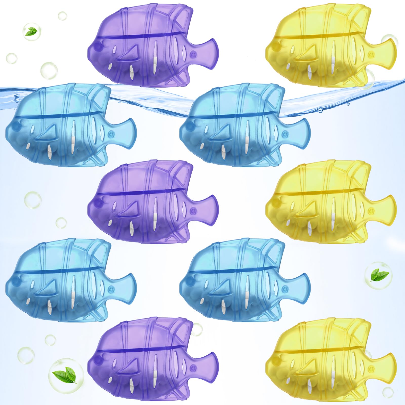 10PC Humidifier Cleaner Fish Universal Humidifier Tank Cleaner Cleaner (10 Count)