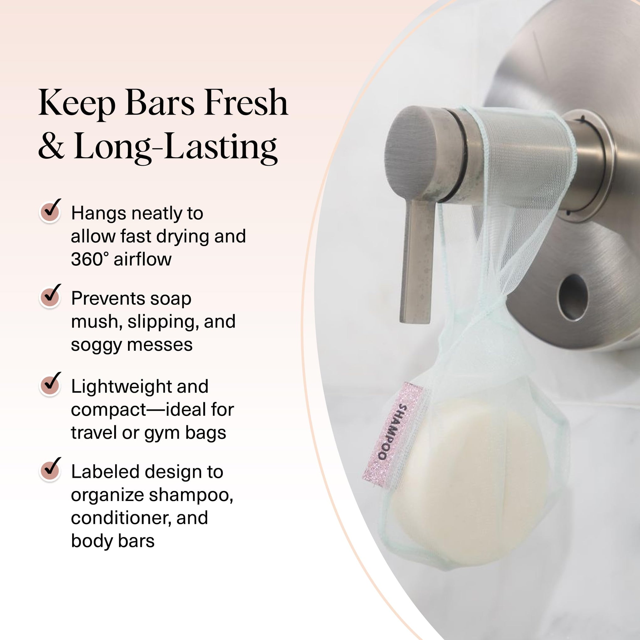 Soap Saver Bag