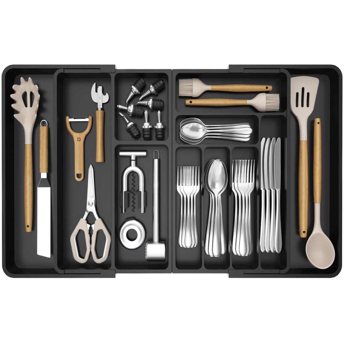 Utensil Organizer for Kitchen Drawer