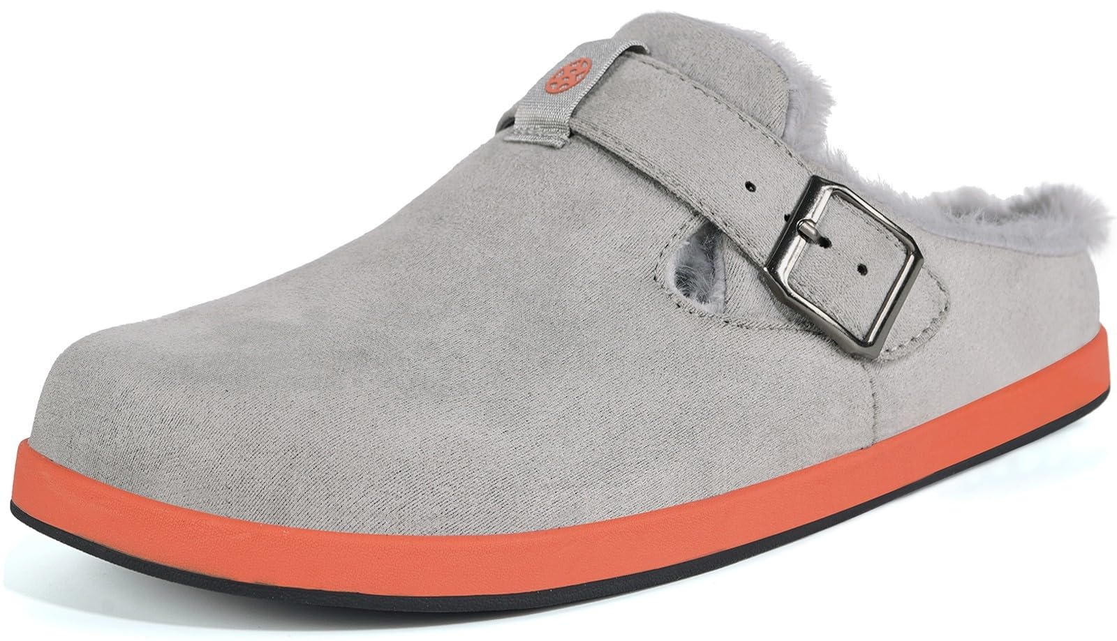 Fur Lined Clogs for Women Men Winter Slippers