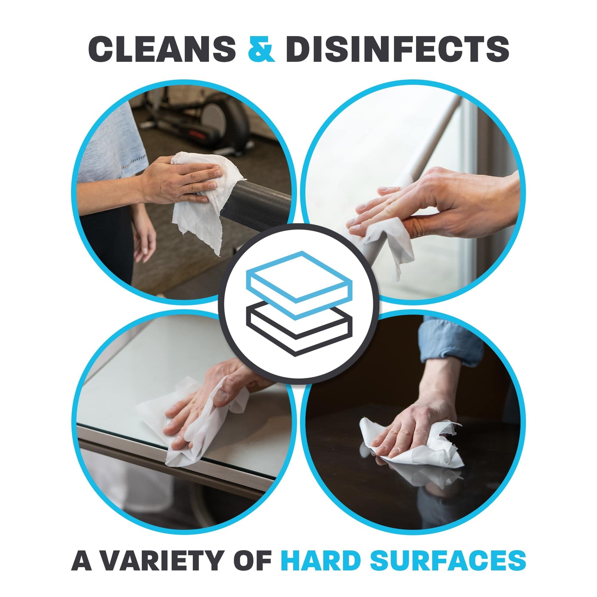 Antibacterial Disinfecting Wipes (4 Count)