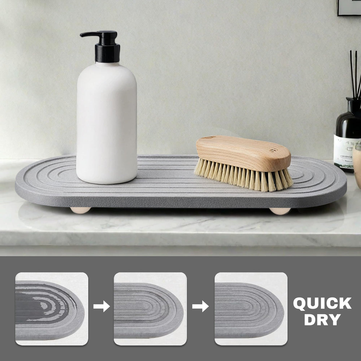 Instant Dry Sink Caddy Organizer