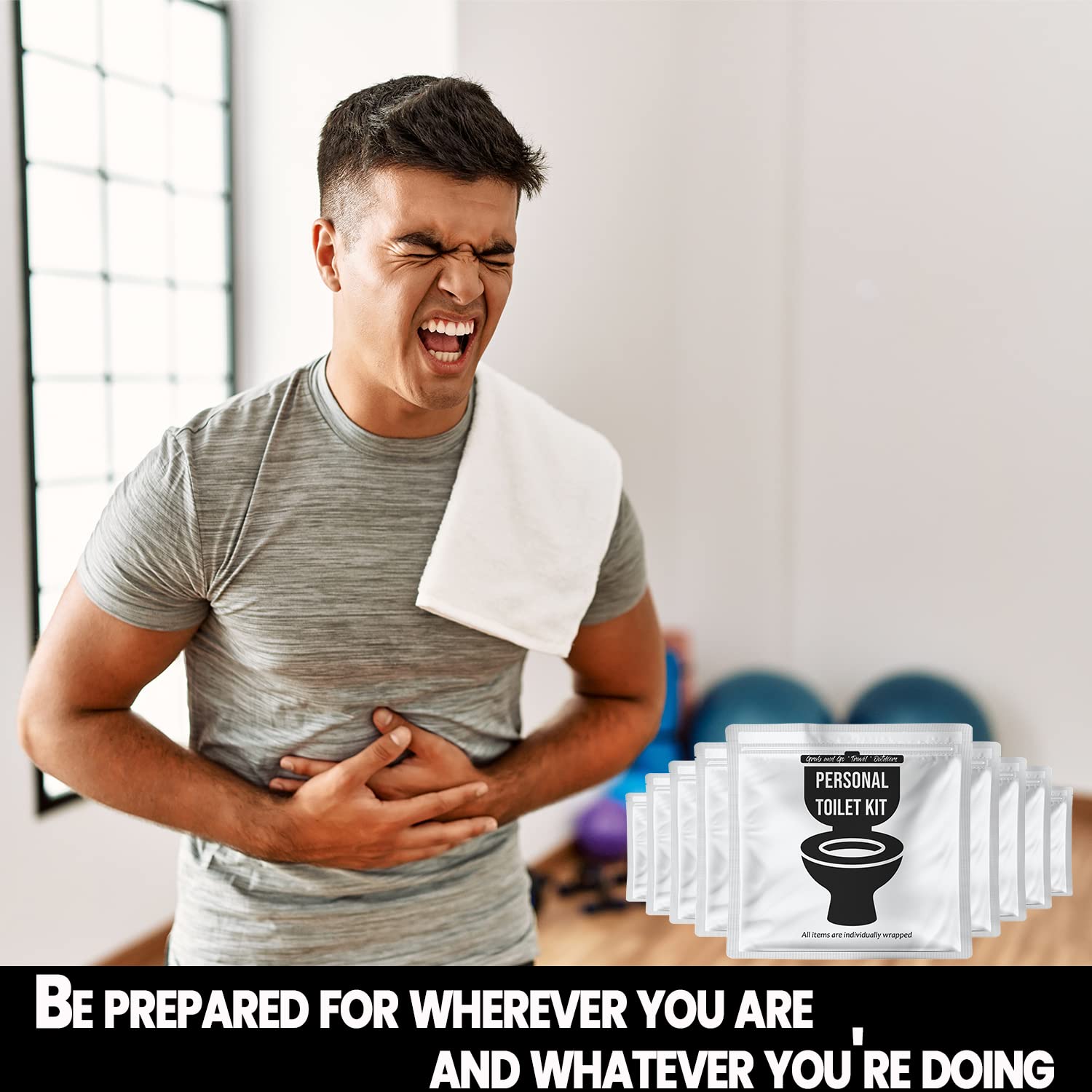 Personal Toilet Kit To Go (10 Count)