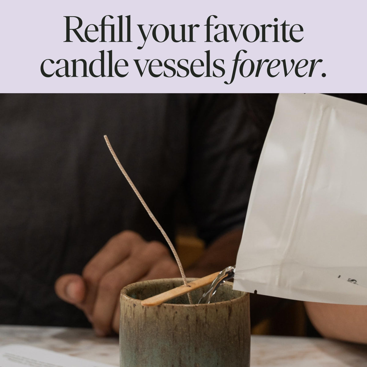 Siblings Candle Refill Kit Last Picked Pumpkin Spice Scent