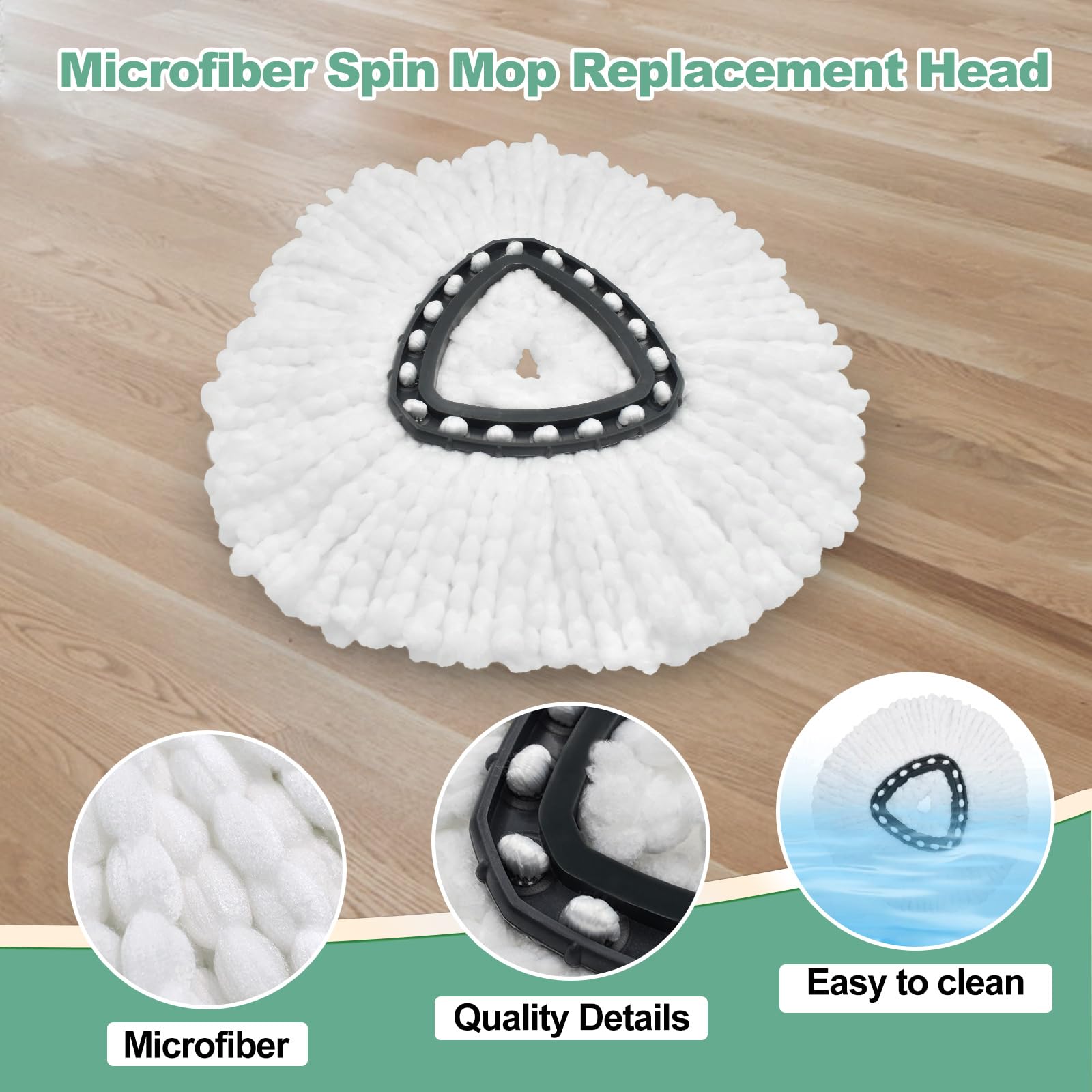 Mop Heads Replacements for Ocedar (5 Count)