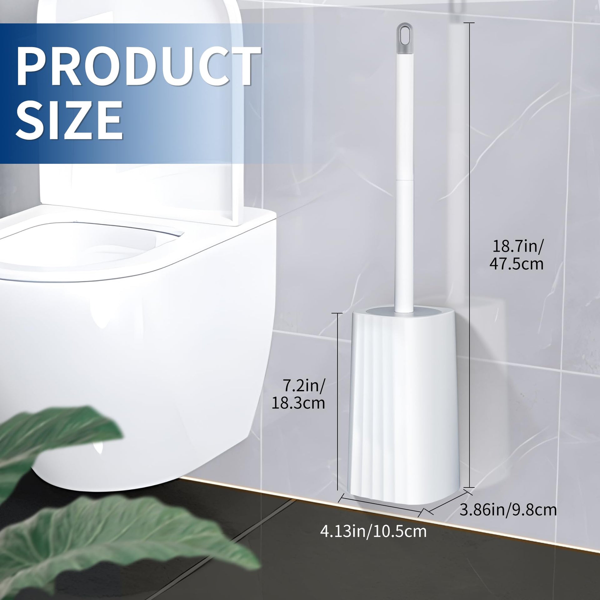 Toilet Brush & Holder Set