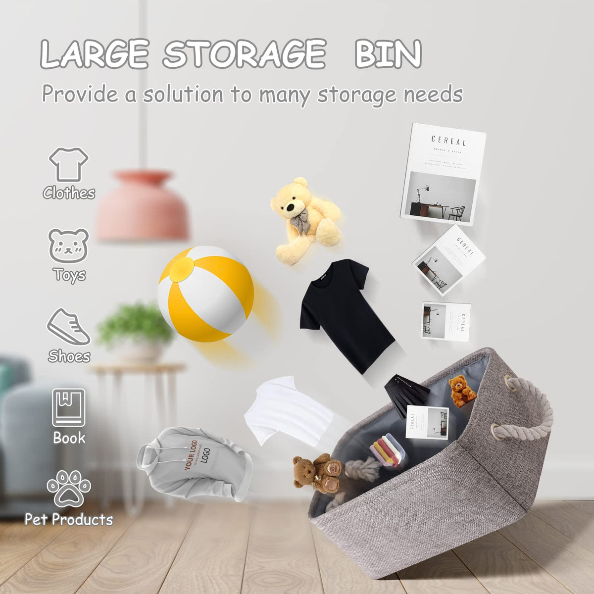 Large Storage Bins