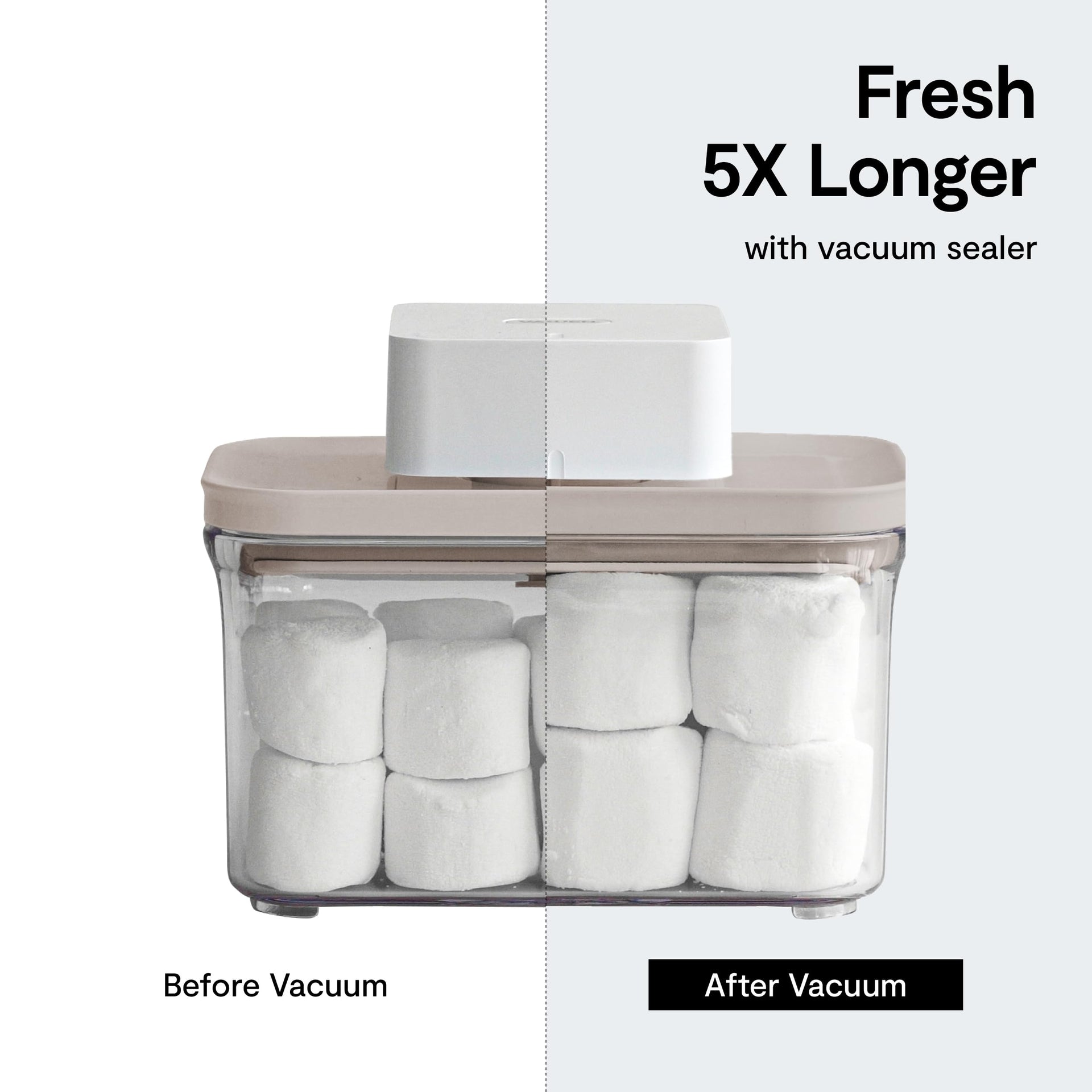 Premium Airtight Food Storage Container. Special Edition Mercury Color 8P