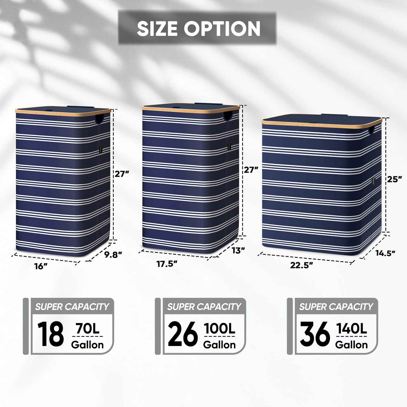 Laundry Hamper with Lid