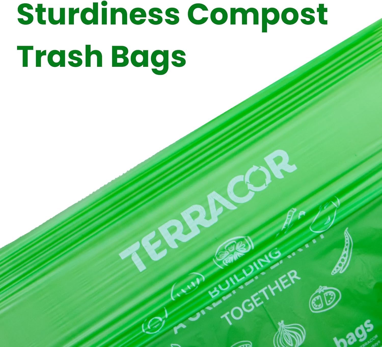 3 Gallon Compostable Trash Bags (200 Count)