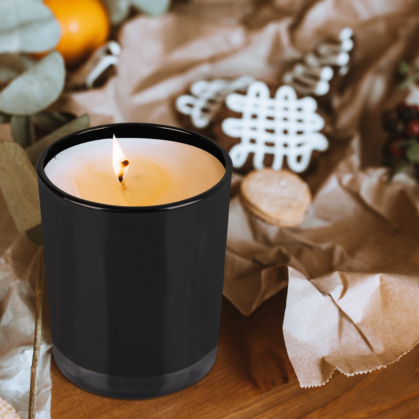 Thick Candle Jars for Making Candles 12 Pcs (12 Count)