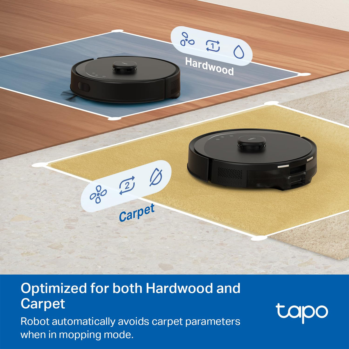 LiDAR Robot Vacuum and Mop with Self