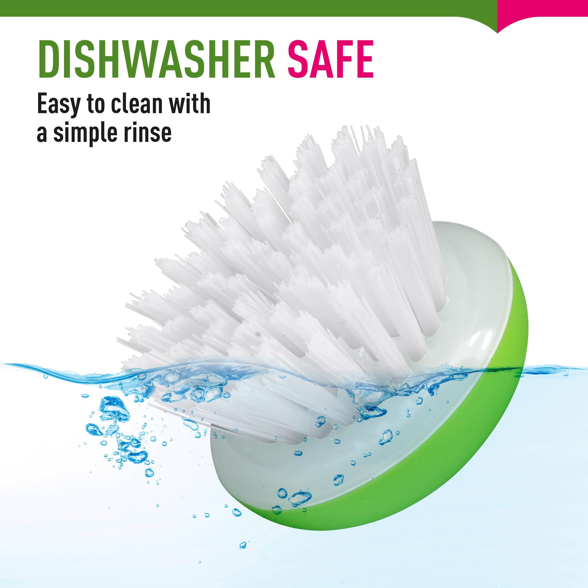 Vegetable Brush Scrubber for Food (2 Count)