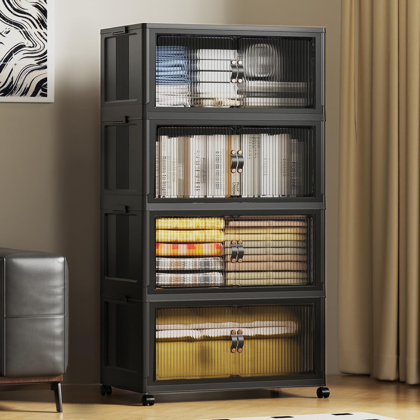 580Qt Stackable Storage Bins