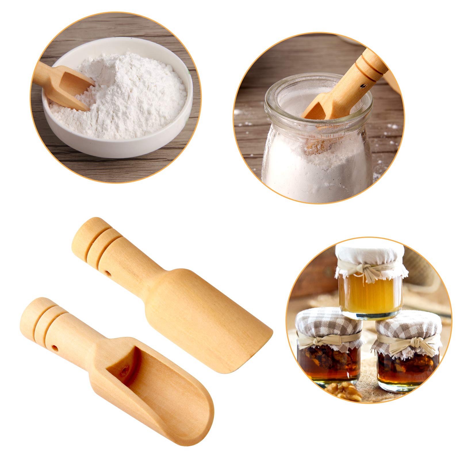 20pc Mini Wooden Spoons (20 Count)