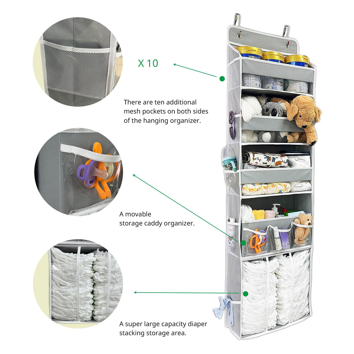 Door Hanging Storage Organizer